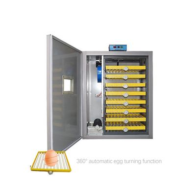 Hatching Rate 176 96% Chicken Egg Medium Size Full Auto Multifunctional Egg Incubators